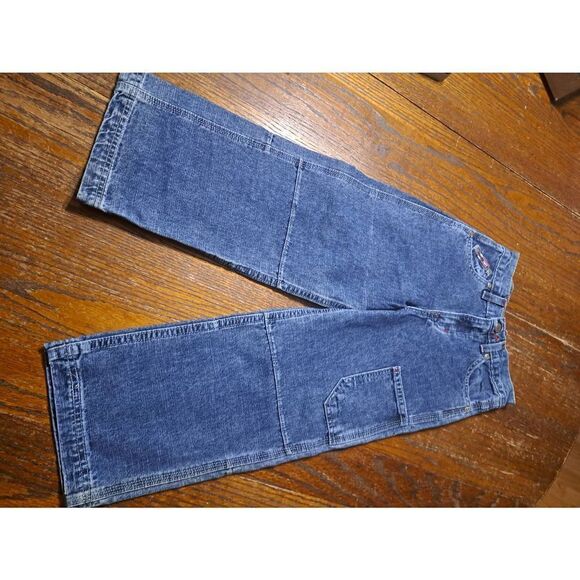 New Vintage 6R Bugle Boy Bud,  Jr Cotton Denim Blue Jeans with 6 Pockets NWT - Picture 1 of 7